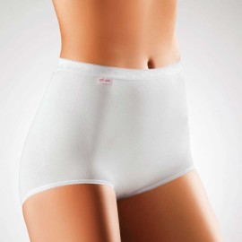 3 Slip culotte donna Cotonella alte in morbido cotone elasticizzato
