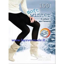 Collant donna Silca Soft Winter 150 den in microfibra comfort