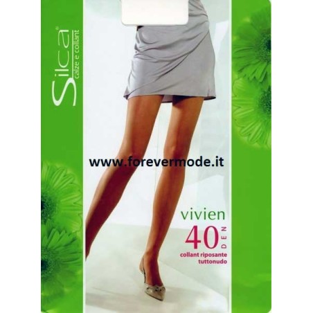 Collant donna Silca Vivien 40 in lycra 3D tutto nudo