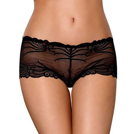 Sexy lingerie donna Obsessive slip shorts tutto in morbido pizzo lavorato