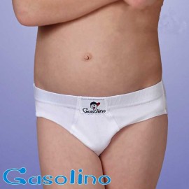 6 Slip bambino Gasolino Emy in cotone con cuciture piatte ed elastico interno