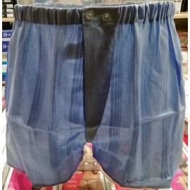 Boxer uomo Americanino classico in cotone rigato in tinta aperto con bottoni 2