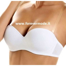 Reggiseno donna SieLei a fascia con ferretto e coppe imbottite