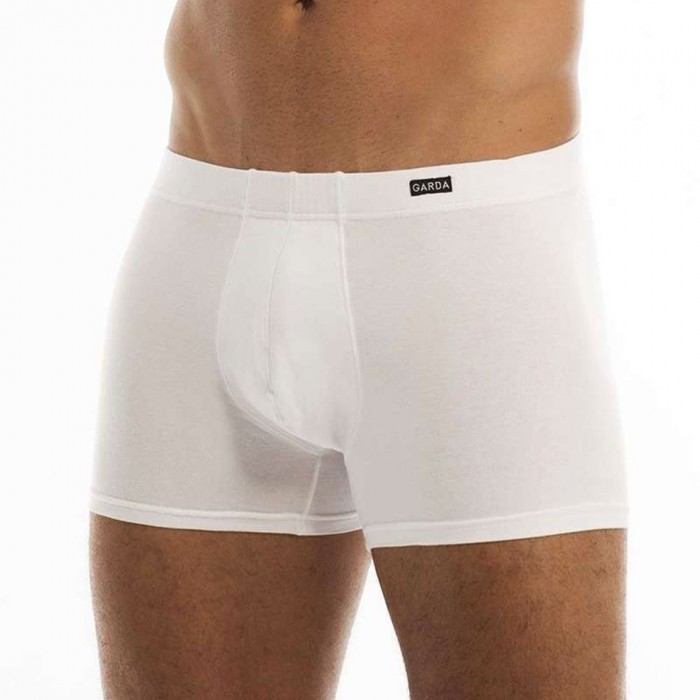 3 Slip uomo Garda Mini in leggero filo di scozia con logo ricamato