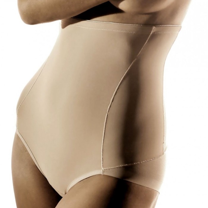 Guaina donna Gios in microfibra dermo dry a vita alta con effetto perizoma dietro