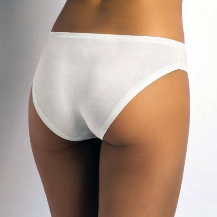 Slip donna SieLei in soffice e morbido cotone elasticizzato tinta unita