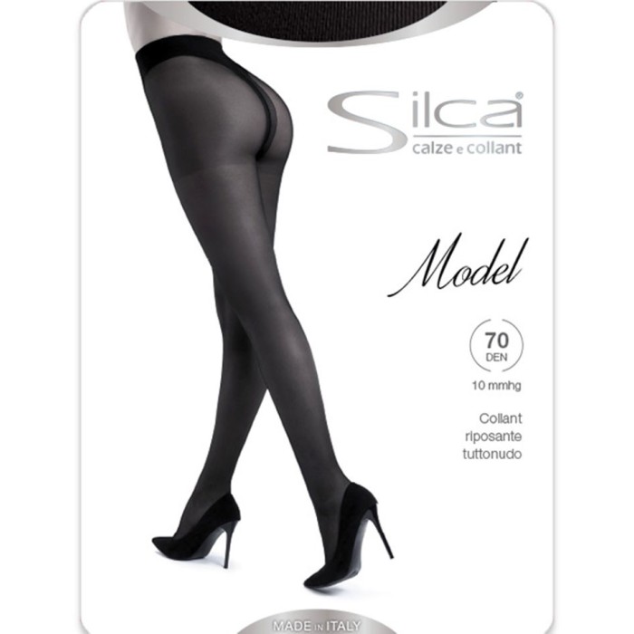 Collant donna Silca Model 70 coprente, compressione leggera mmHg 10