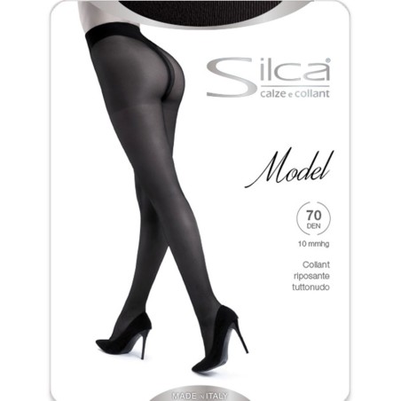 Collant donna Silca Model 70 coprente, compressione leggera mmHg 10