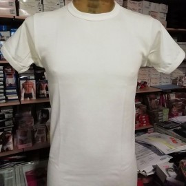 3 T-shirt uomo Trevi manica corta a girocollo con cotone dentro e calda lana fuori