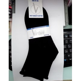 12 Paia Calze donna Pompea corte in morbida spugna con tallone alto Gym Socks