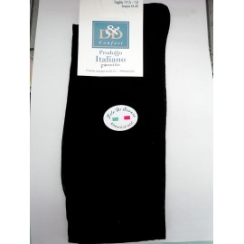 6 paia di calze uomo Elledi corte lisce in fresco cotone filoscozia