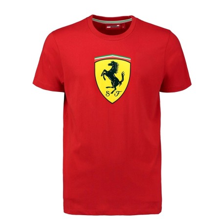Scuderia Ferrari T-shirt manica corta da uomo ufficiale del Team Scuderia Ferrari T-shirt manica corta da uomo ufficiale del Team