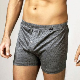 3 Boxer uomo Nottingham in filoscozia fantasia cravatta con apertura