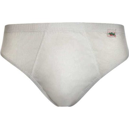 6 Slip uomo Ciellegi midi in filo scozia con elastico interno e logo