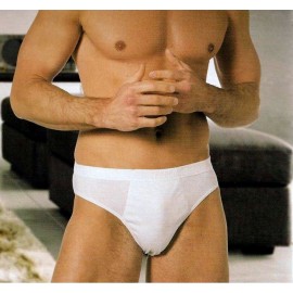 3 Slip uomo Nottingham cotone mercerizzato con elastico infilato
