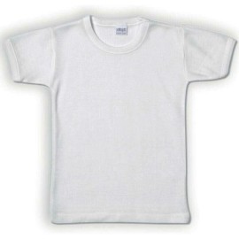 Maglia bambino Ellepi o Trevi manica corta a girocollo in lana e cotone