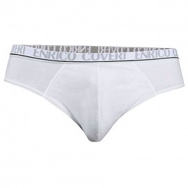 3 Slip uomo Coveri in cotone elasticizzato con elastico loggato