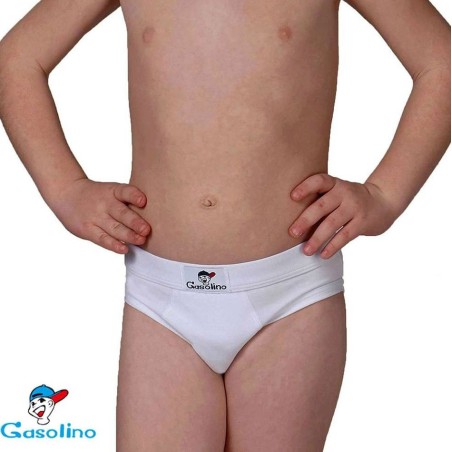 6 Slip bambino Gasolino Emy in cotone con cuciture piatte ed elastico interno