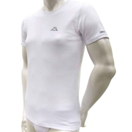 3 T-Shirt uomo Kappa manica corta a girocollo in cotone elasticizzato con logo stampato 2