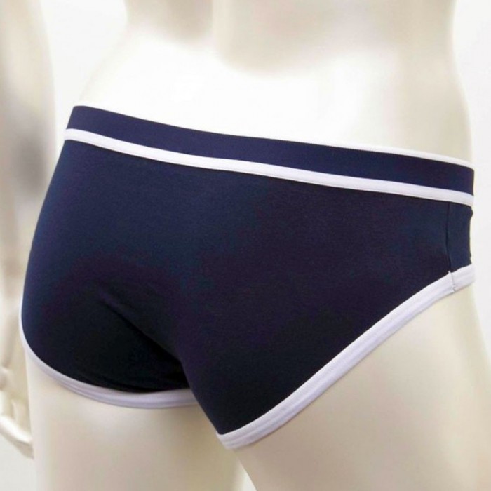 6 Slip uomo Kappa in cotone a vita bassa con elastico esterno loggato