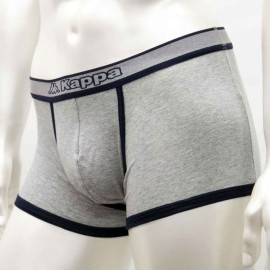 6 Boxer uomo Kappa in cotone elasticizzato vita bassa con elastico esterno 2