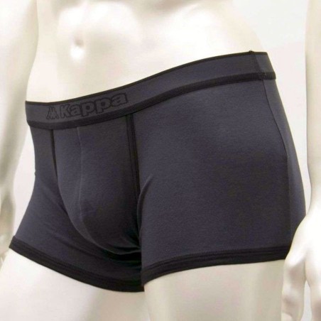 6 Boxer uomo Kappa in cotone elasticizzato vita bassa con elastico esterno