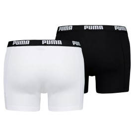 2 Boxer uomo Puma in cotone elasticizzato con elastico esterno loggato 2