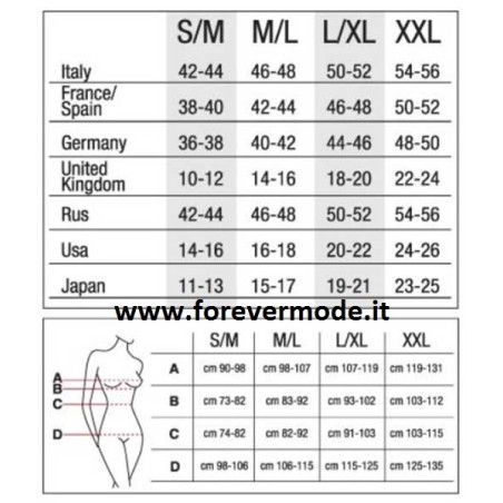 Vestito tubino donna Intimidea body gold modellante contenitivo