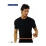 3 T-Shirt uomo Daega manica corta a girocollo in caldo cotone felpato invernale