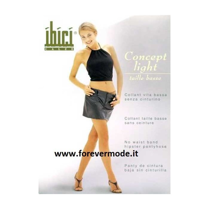 Collant donna Ibici Concept 15 Light vita bassa velatissimo
