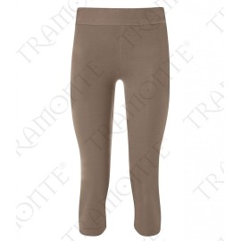 Leggings pantacapri donna Tramonte corto in morbido micro-modal liscio 2