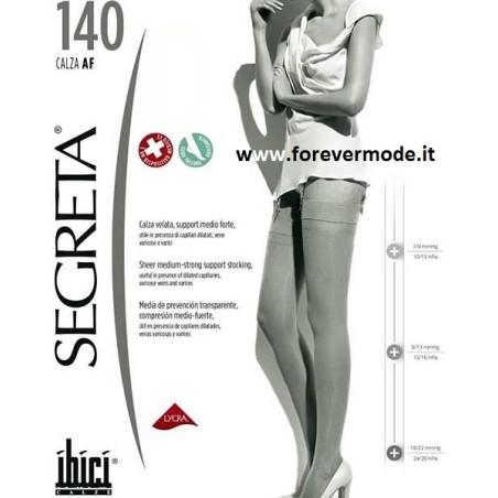 Calza donna Ibici Segreta 140 ideale per vene e capillari