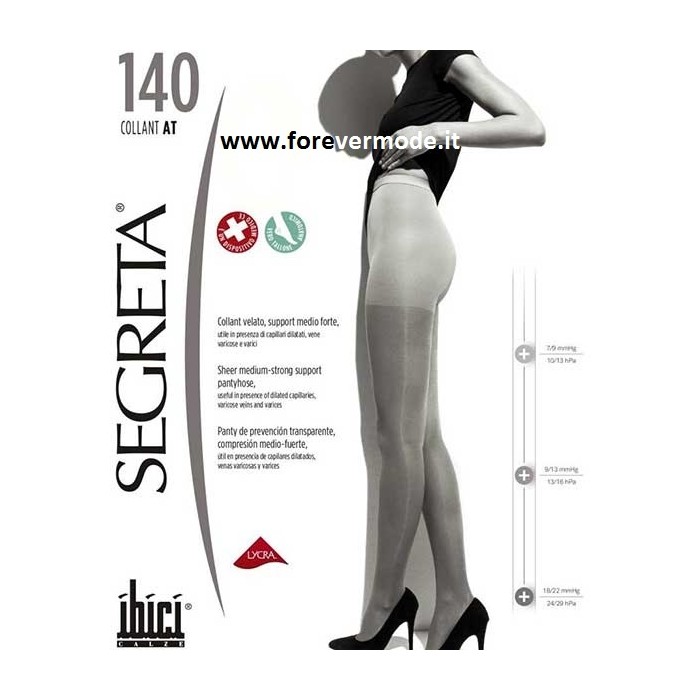Collant donna Ibici Segreta 140 ideale per vene e capillari