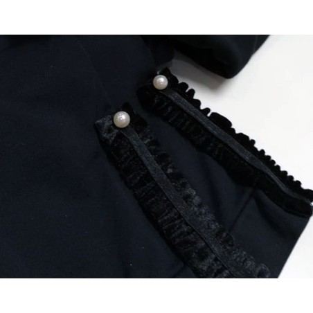 Leggings donna Matignon in microfibra con applicazione alla caviglia