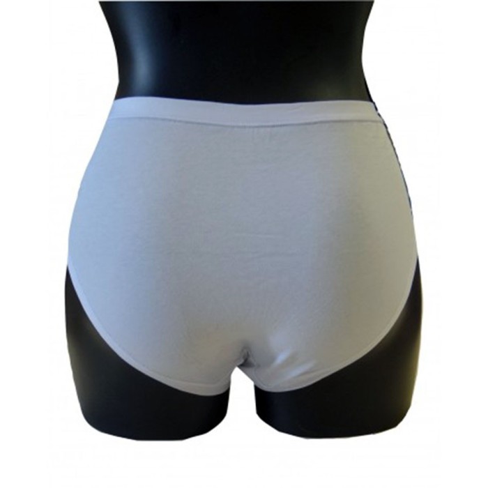 12 Slip Culotte donna New Age alte in cotone elasticizzato senza elastici