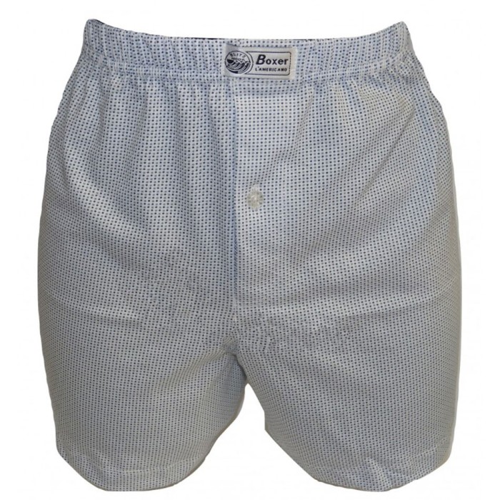 Boxer uomo Fulcini in maglino di cotone con apertura ed elastico interno