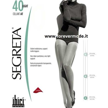 Collant donna Ibici Segreta 40 Light riposante e antifatica