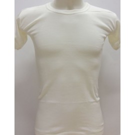 12 T-shirt uomo Trevi manica corta girocollo in caldo misto lana aderente