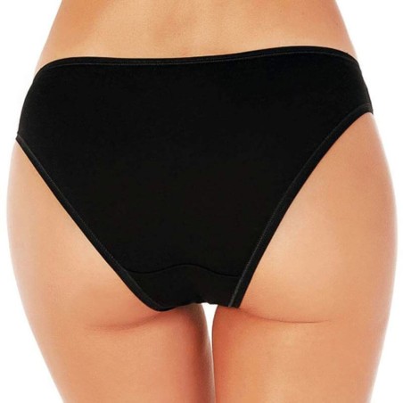 3 Slip donna Nottingham mini in cotone elasticizzato con elastico basso