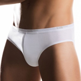 6 Slip uomo Cotonella a vita bassa, elastico esterno basso