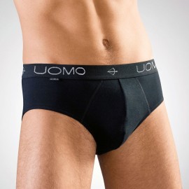 Slip uomo Cotonella Midi in cotone elasticizzato con elastico esterno