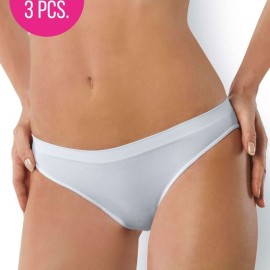 3 Slip donna Intimidea in microfibra senza cuciture invisibili vita bassa