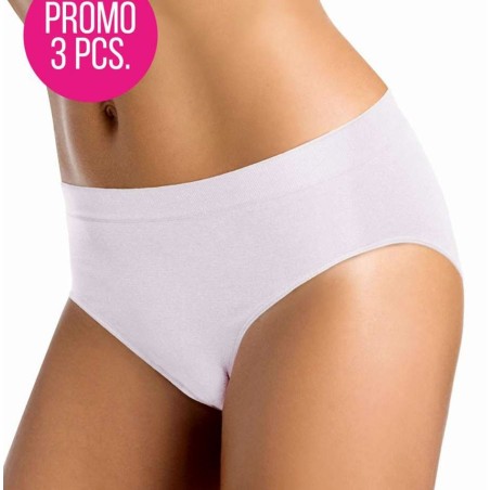 3 Slip donna Intimidea Midi in microfibra invisibile senza cuciture