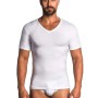 4 T-shirt uomo Oltremare scollo a V in cotone modal bielastico