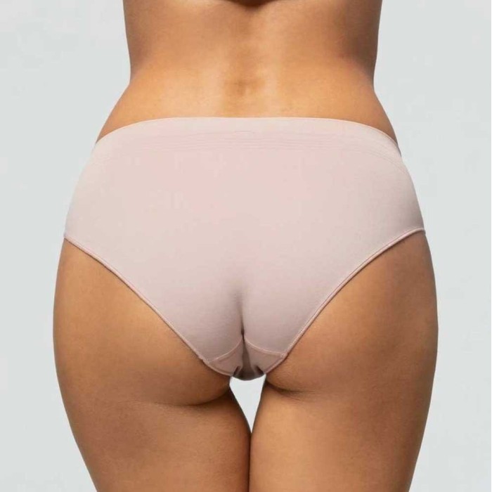 3 Slip donna Pompea in microfibra e lycra liscia senza cuciture