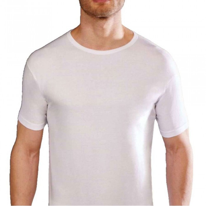 3 T-Shirt uomo Liabel manica corta a girocollo in puro cotone