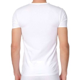 3 T-shirt uomo Liabel manica corta a girocollo in cotone elasticizzato aderenti 2