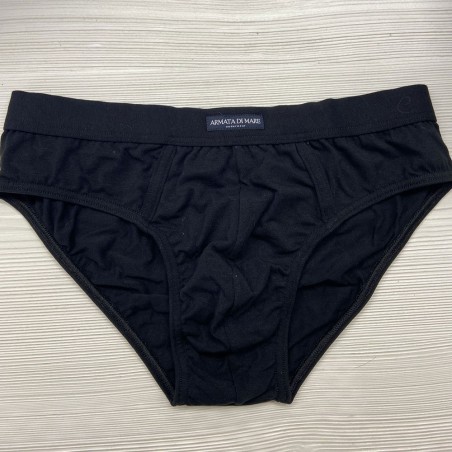 3 Slip uomo Armata di Mare in cotone elasticizzato con elastico interno e logo