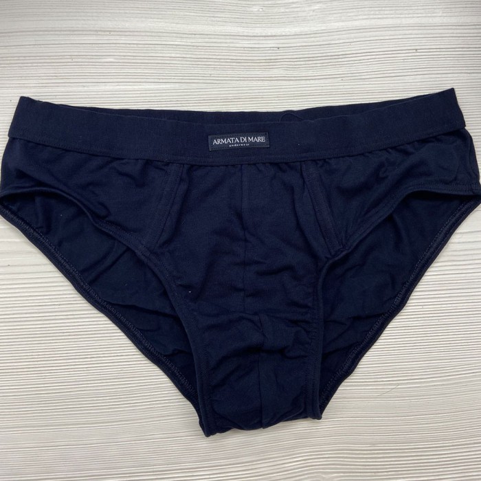 3 Slip uomo Armata di Mare in cotone elasticizzato con elastico interno e logo