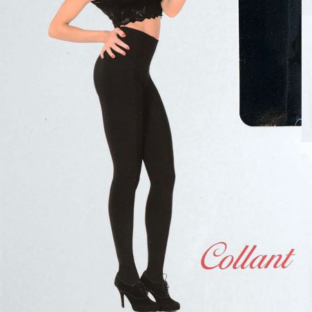 Collant donna Pezzini coprente 300 den 3D in caldo cotone con tassello